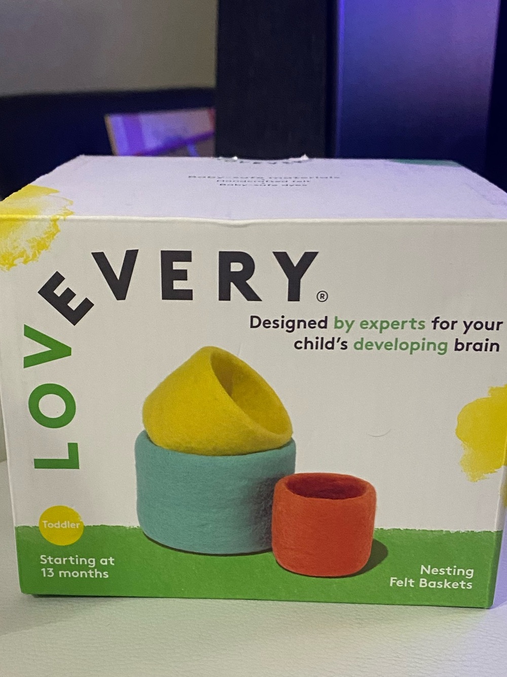 Lovevery Nesting Felt Baskets
